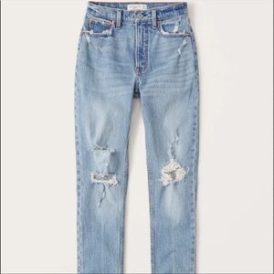 Abercrombie high rise skinny jeans